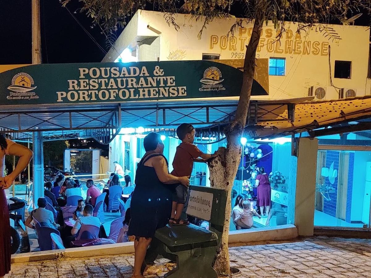 Pousada E Restaurante Portofolhense Porto da Folha المظهر الخارجي الصورة