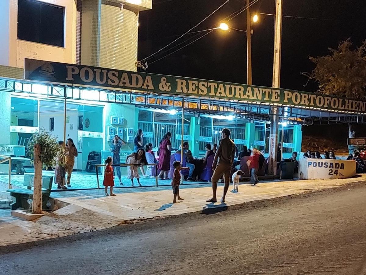 Pousada E Restaurante Portofolhense Porto da Folha المظهر الخارجي الصورة